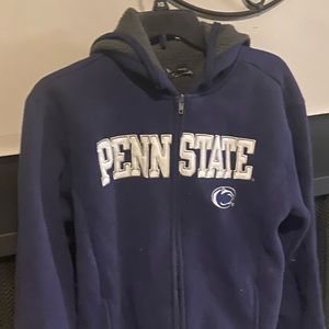 Navy Blue Penn state Zip up, Adult Small